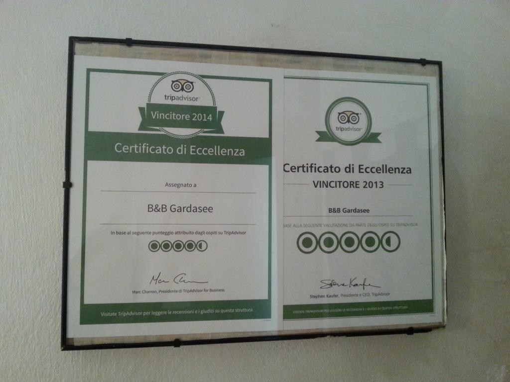 B&B Gardasee Castelnuovo del Garda Bagian luar foto